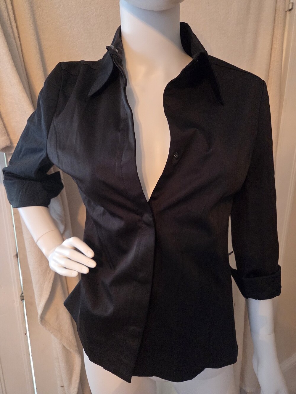 Express Black Stretch Jacket